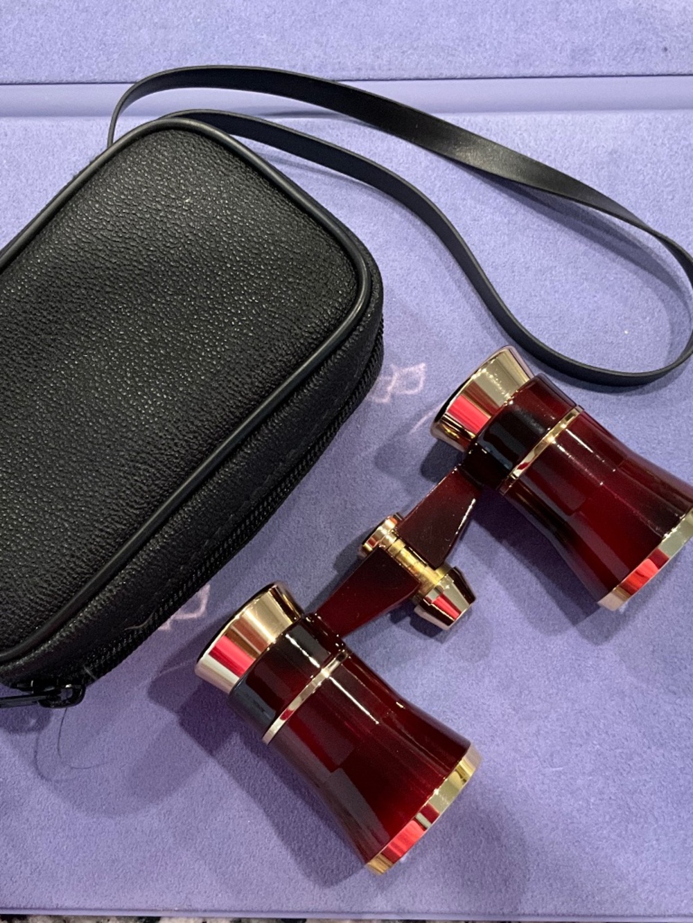 Vintage Bower 3X Coated Opera Theater Glasses/Binoculars